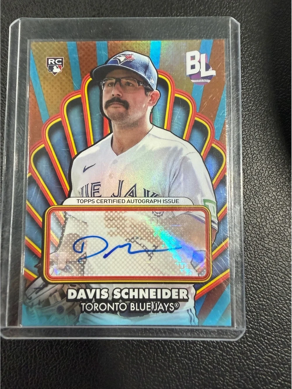 2024 Topps Big League Opening Act Autograph Rookie Card - Davis Schneider, TOR